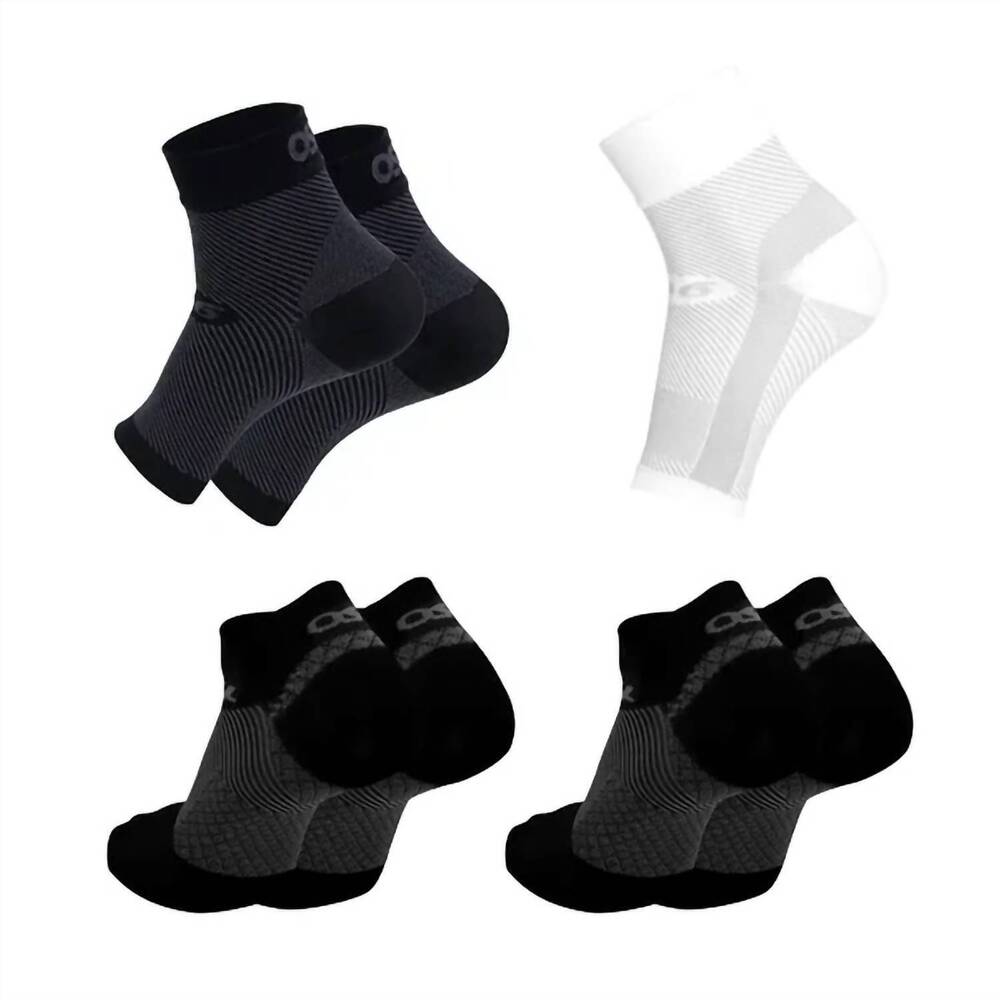 NEW OS1ST plantar fasciitis recovery kit in white/black